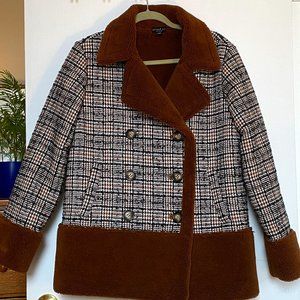 Current Air Plaid Coat